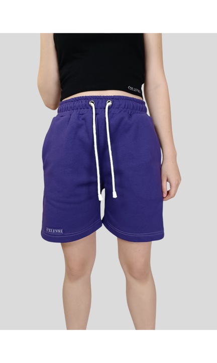 Pantaloni scurti, cu snur si buzunare, de dama, Marimea XS