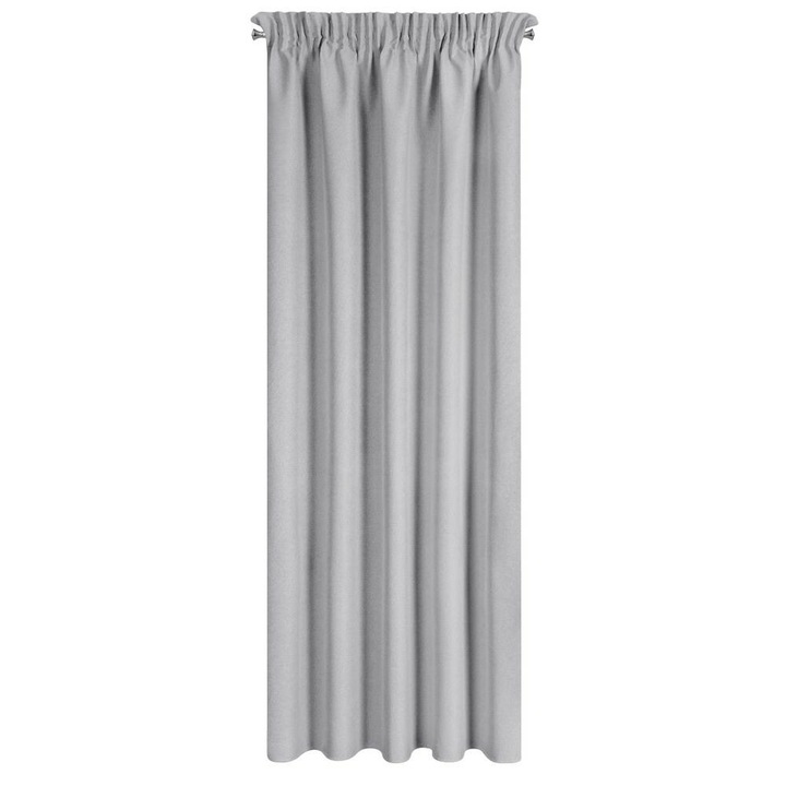Перде, Eurofirany, Suzan, 270x135 см, Полиестер, Тъмно сиво