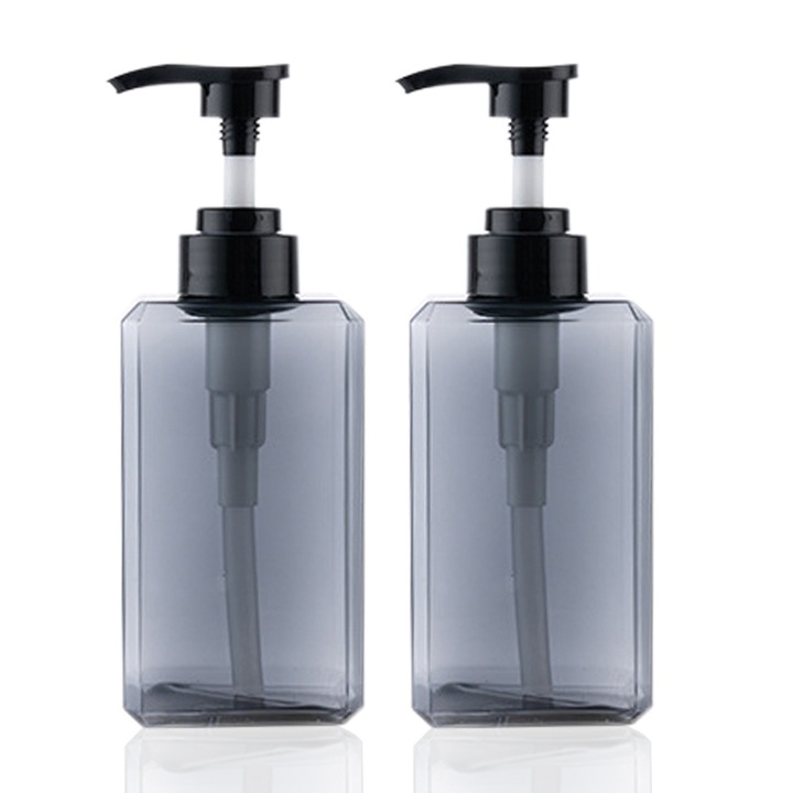 2 adagoló készlet, 450ml, szürke, 19x6.5cm