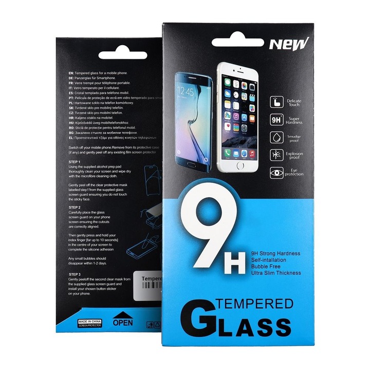Стъклен протектор Tempered Glass, за Samsung Galaxy A53, 5G, 9H
