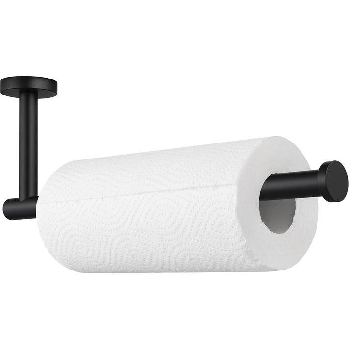 Suport pentru prosoape de bucatarie, inox, lungime 30x11cm, montare pe perete