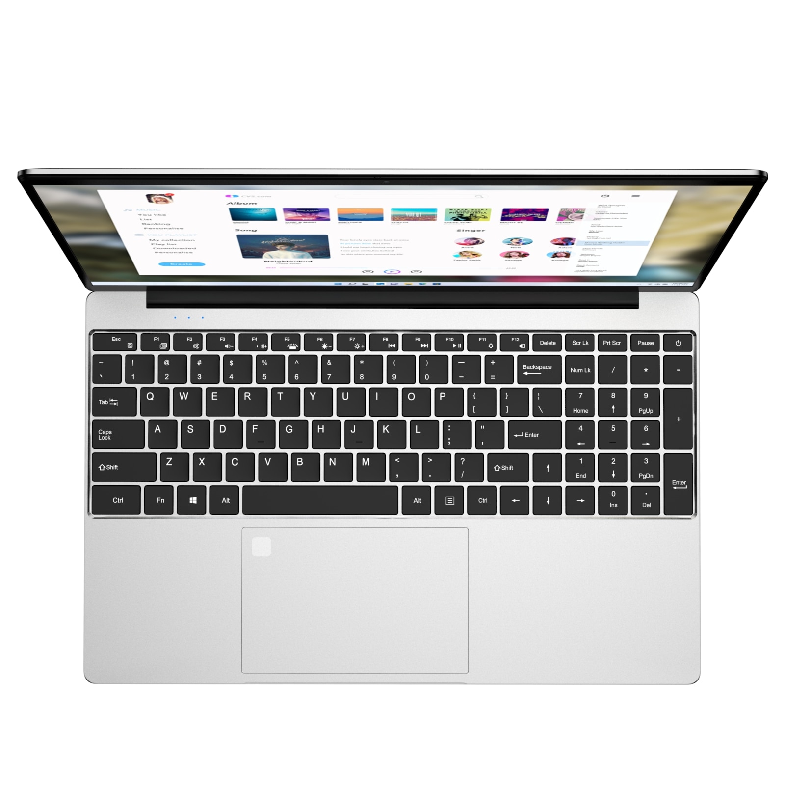 Laptop GXMO 15.6 Intel N95 Quad-Core 16GB RAM SSD 512GB, FHD