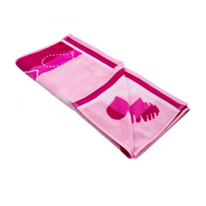 Плажна хавлия, Love Story, Pembe, Ozdilek, 70x140