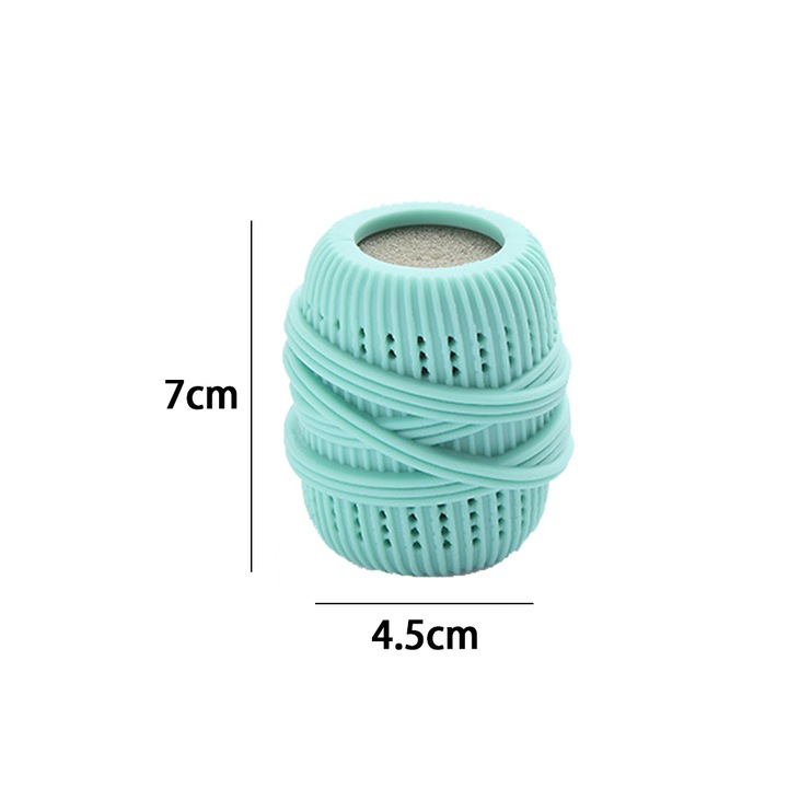 Set 2 bile ecologice pentru rufe, albastru deschis, 1500 spalari