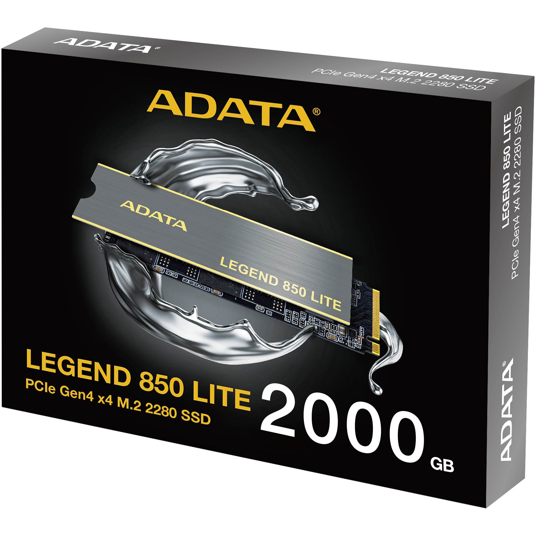 内蔵型SSD ADATA LEGEND 850 2TB NVMe SSD Solid State Drive (SSD) ADATA LEGEND 850 Lite PCIe Gen 4x4, M.2