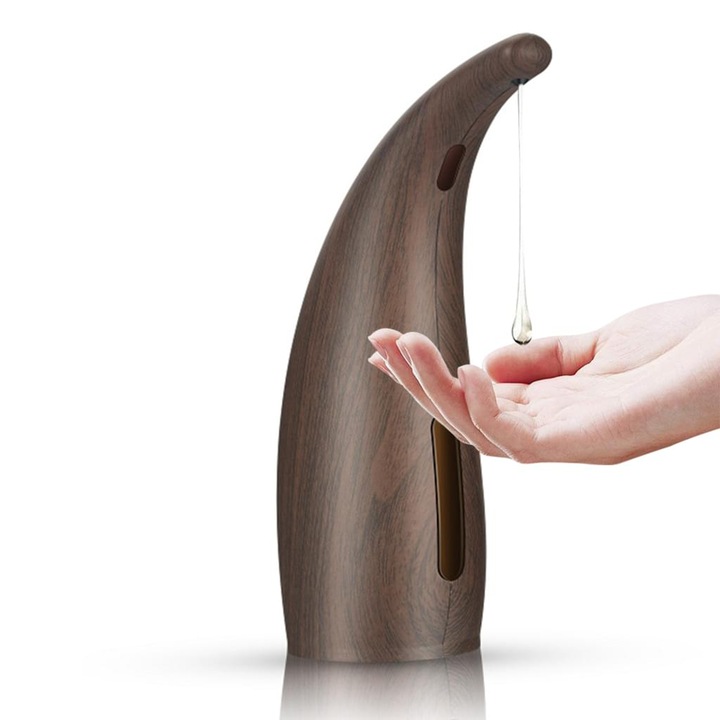 Enforose automatikus szappanadagoló, csúszásmentes kialakítás, 300 ml kapacitás, vízálló, fürdőszobába és konyhába