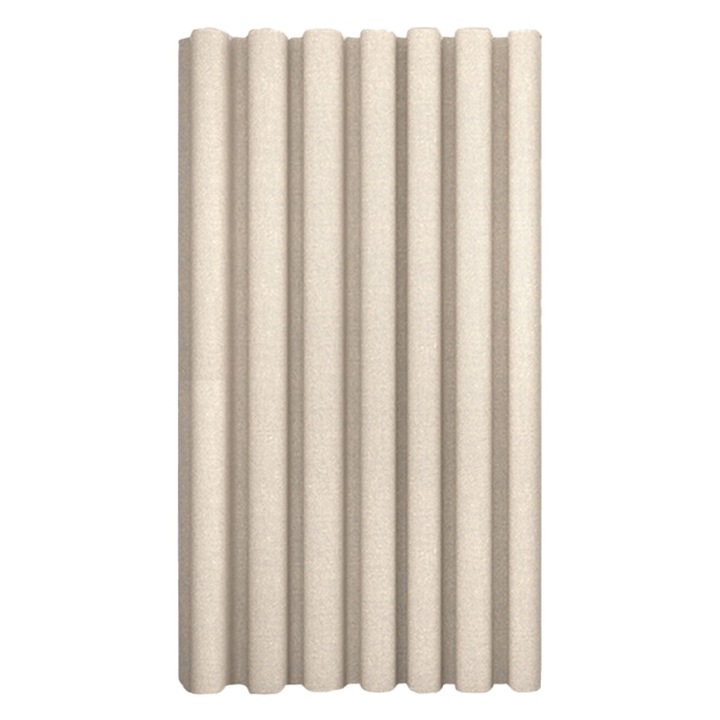 Perdea de dus impermeabila, fara perforatii, imitatie de in