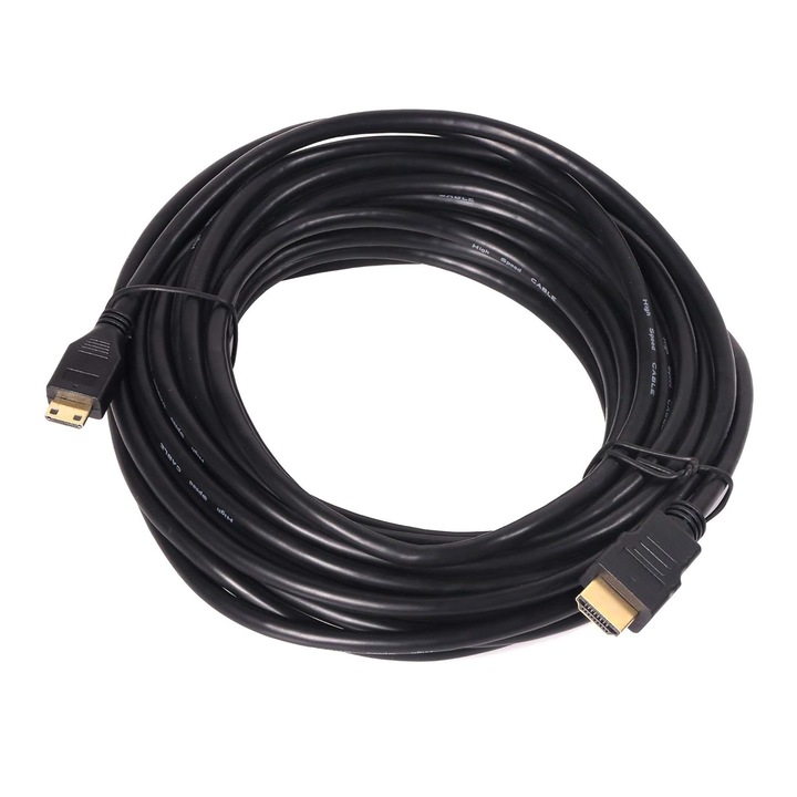 HDMI кабел, 48gbps висока скорост, 4K@60Hz, позлатени щепсели, 15m