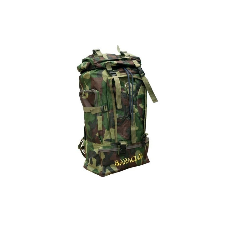 Rucsac pescar Baracuda B17, 50 litri, old camouflage