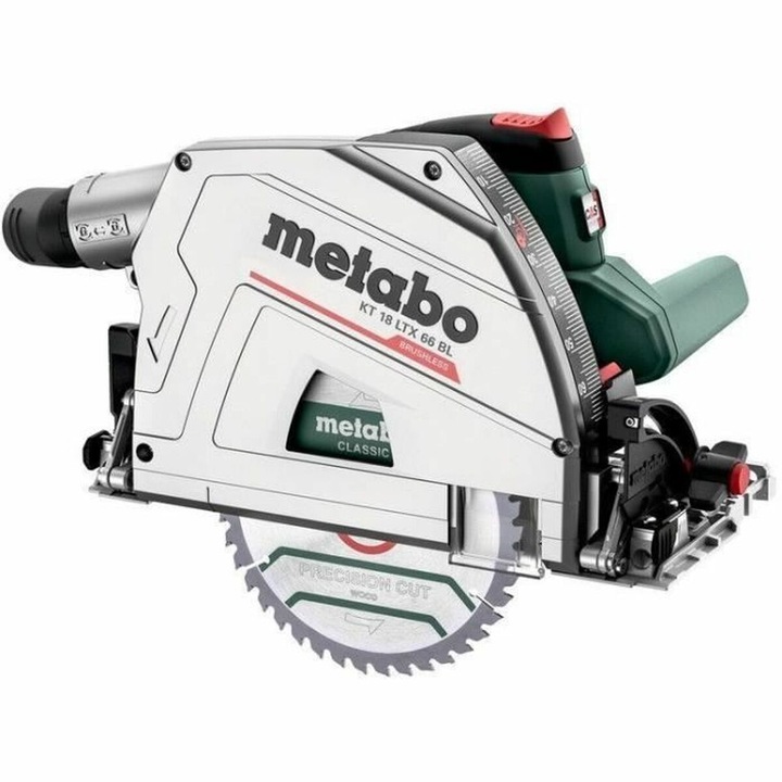 Fierastrau circular Metabo, 18V, 5000 rpm, negru, 165mm