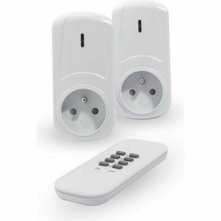 Удължител Chacon безжичен 2000W тип френска розетка