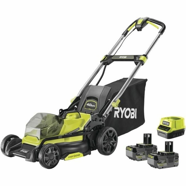Fűnyíró RYOBI RY18LMX40C-240, 50L, akkumulátor, 40cm