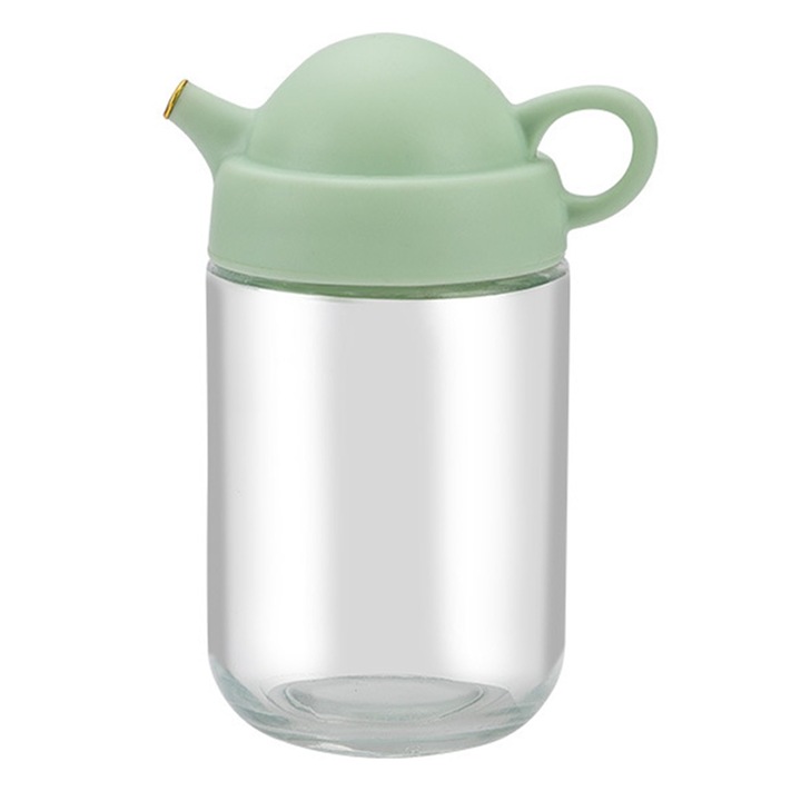 Sticla pentru Ulei, Borosilicat, Fara Picurare, Transparent, 260ml, 12.3x6.5cm