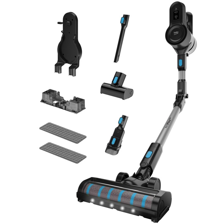 Прахосмукачка Beko ErgoCleanPro VRT84225VB 45 мин Функция пране Сменяема батерия