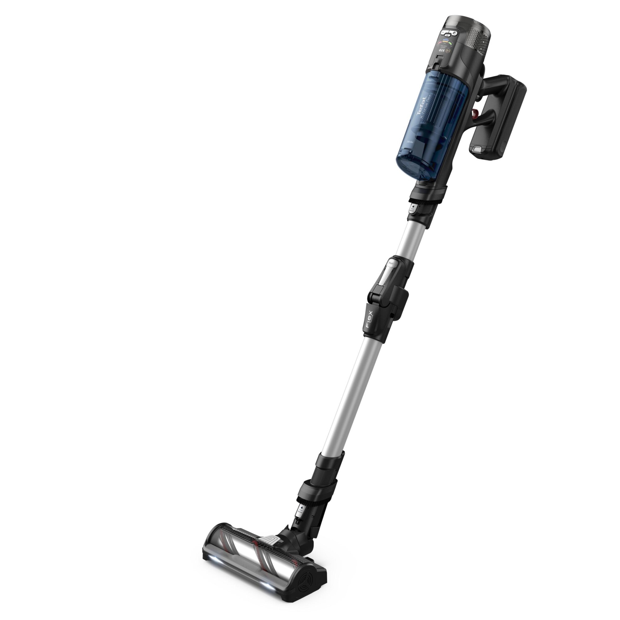 Aspirator Tefal X-Force Flex 13.60 TY9AC1 60 min AeroSpin Aqua functie de spalare Baterie inlocuibila