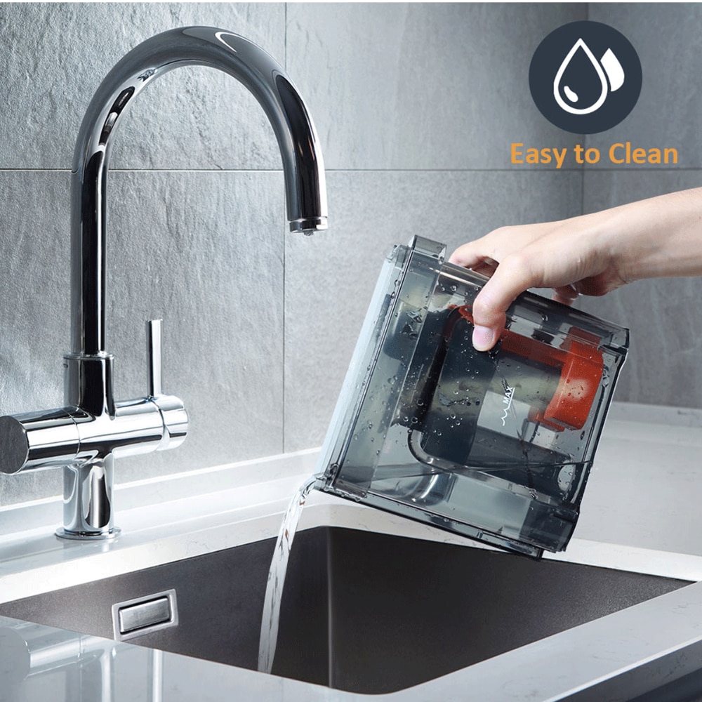 Aspirator profesional Multifunctional, Dasbo®, Curatare umeda si uscata, cu pulverizare apa pentru covoare, mochete si tapiterii, Sistem patentat de 2-in-1 rezervoare, design compact, fara sac, 400w