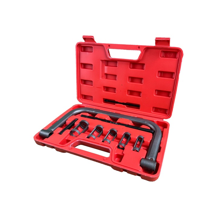 Trusa presa pentru arcuri de supapa, GEBO TOOLS, 16 mm, 19 mm, 23 mm, 25 mm, 30 mm