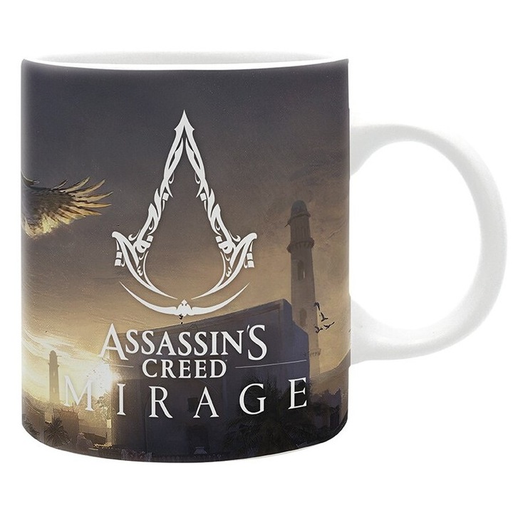 Cana - Assassin's Creed - Mirage, Ceramica, 320 ml, Maro