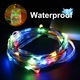 Luminite de Craciun cu baterii, set de lumini de tip fairy, multicolore, impermeabile, design sigur si eficient energetic