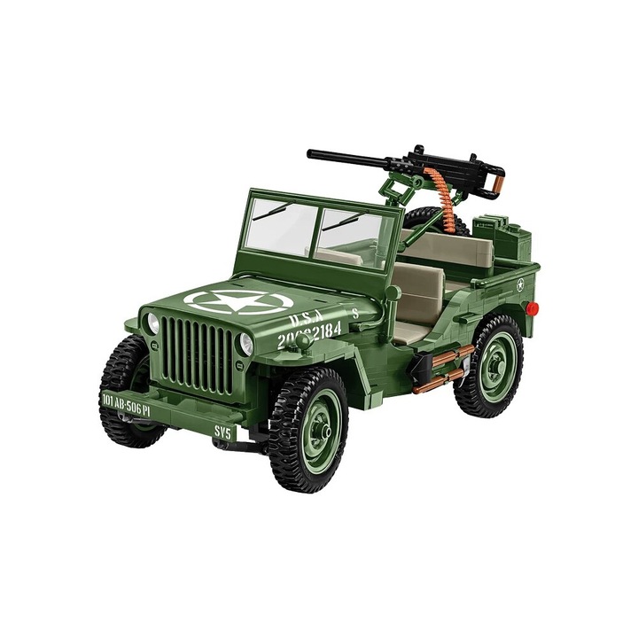 Set de Construit Willys MB, 1207 piese