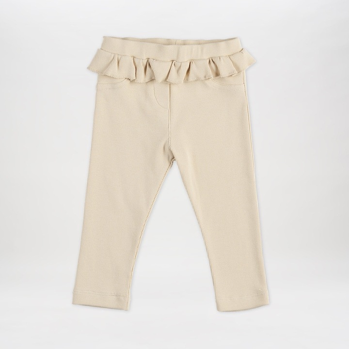 Derékban fodros részlettel ellátott harisnya PANCO - Hope, Beige, lányoknak, Bézs