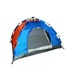 Cort camping automat, 250 x 250 x 170 cm, 5 persoane, cu plasa de protectie, multicolor