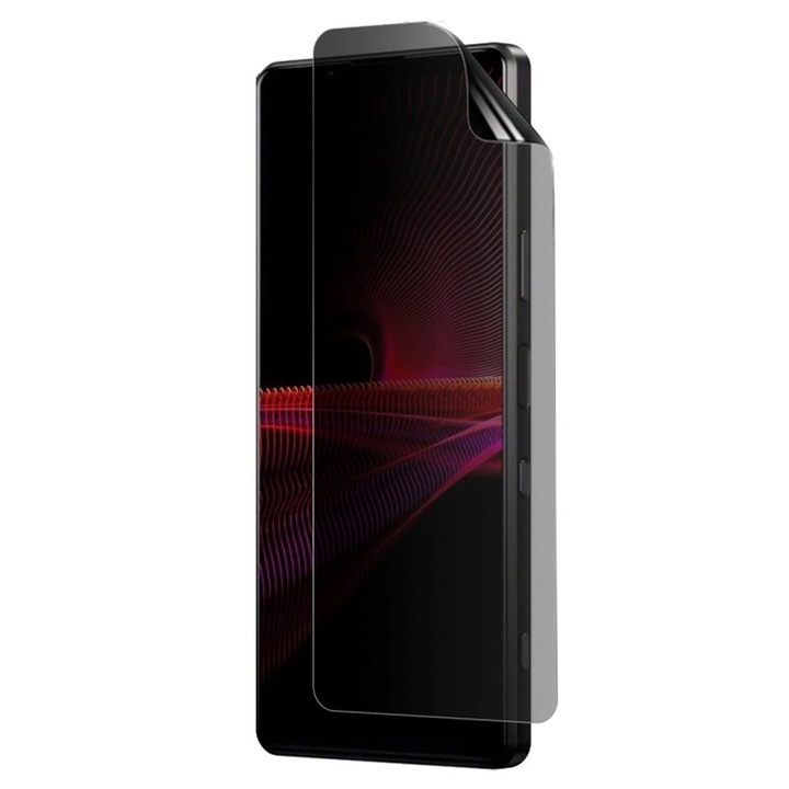 Comando Privacy Shield филм, съвместим с Oukitel C57s, 3-слоен хидрогел, против надничане, против пожълтяване, анти-UV, регенерируем, анти-шок, лесен монтаж, цяла повърхност
