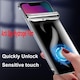 Комплект от 3 бр. Display Foil for Privacy LG Optimus 3D Max P720, пълна лепилна защита за екрана на телефона Hydrogel AntiShock Face, Гъвкав, Силикон, Пълен комплект за бърз монтаж