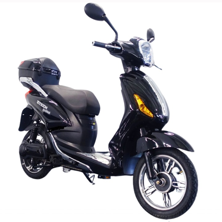 Scuter electric Z-Tech ZT 09 C, 48V 20AH, 350 W, fara permis, Negru