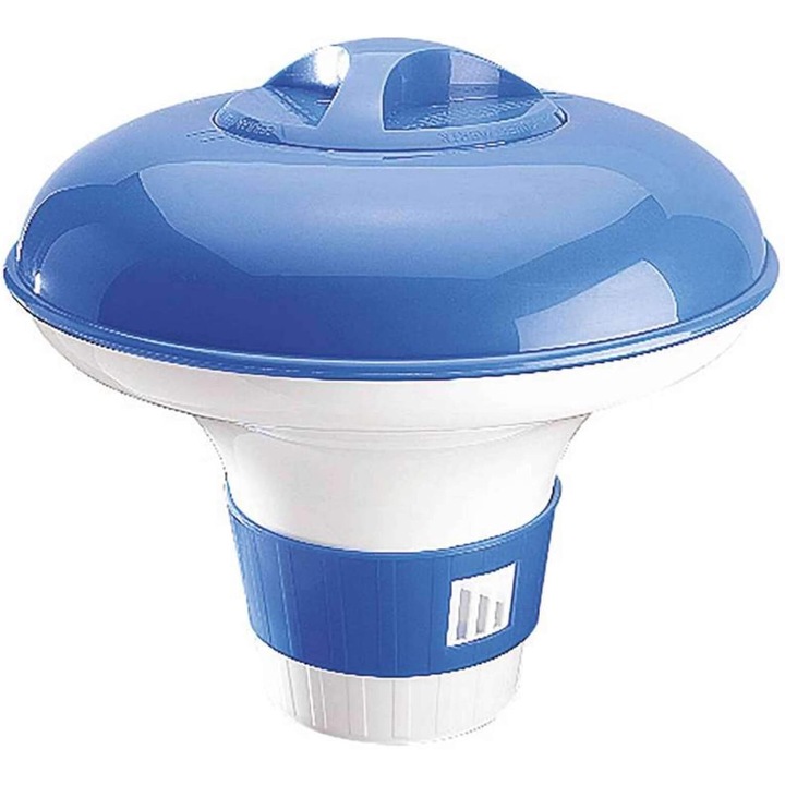 Химически дозатор за басейн, Enforose, автоматично освобождаване, ABS, син/бял