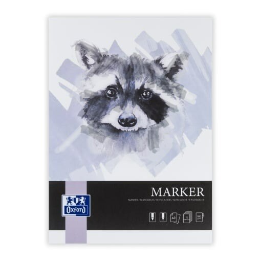 Bloc desen Oxford Marker A3, 15 file, 180 g/mp, FSC mix70%, colectia Artistic