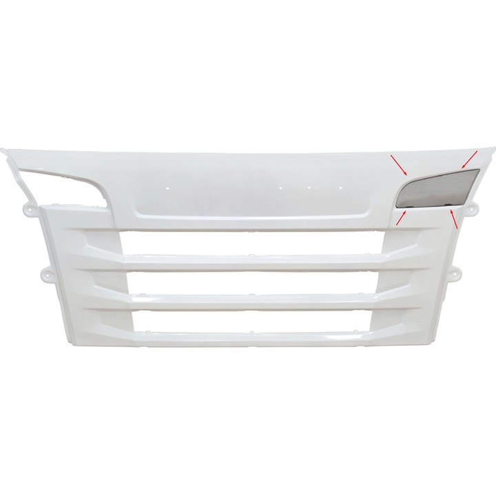 Автомобилна решетка Lamiro, съвместима Scania 6 2010-, горна лява, малка