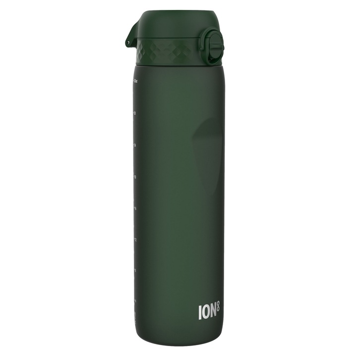 Бутилка за вода, recyclon, 1L, тъмно зелена - Ion8