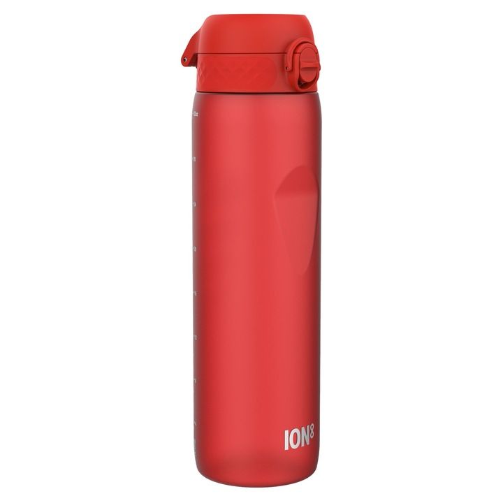 Бутилка за вода, recyclon, 1L, Червена - Ion8