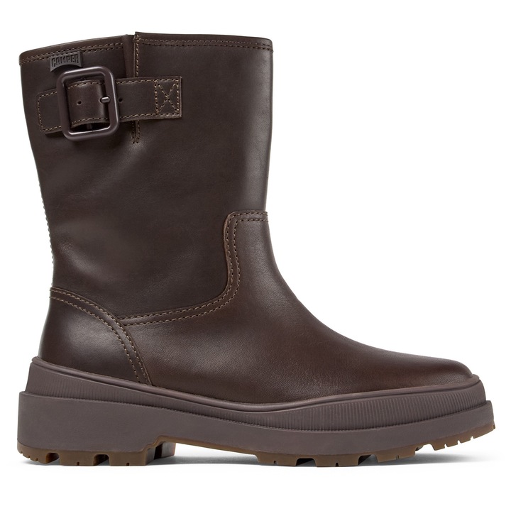 Camper, Ghete de piele Trek Brutus, Maro inchis, 38