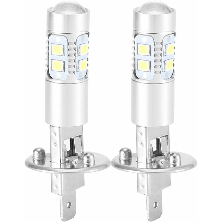 Led Izzó H1 100w, Fényszóró Ködlámpa Izzók 360 Fokos Fényszóró Led Izzó 2db H1 6000k Szuper Fehér 100w Led Készlet Fényszórókhoz H1 Led Autó Led Lámpák H1 h1 100w