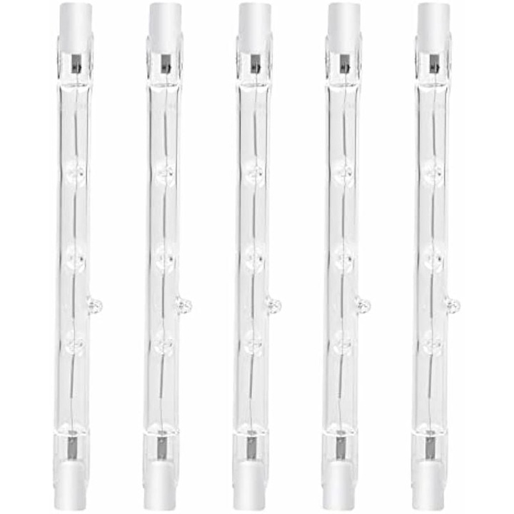 Bec halogen, Ternel, 100W, dimabil, alb cald, 118mm, set 5 buc