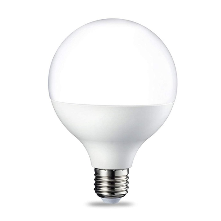 LED izzó E27, 15W, 1800lm, 6500K, 120x157mm, fehér
