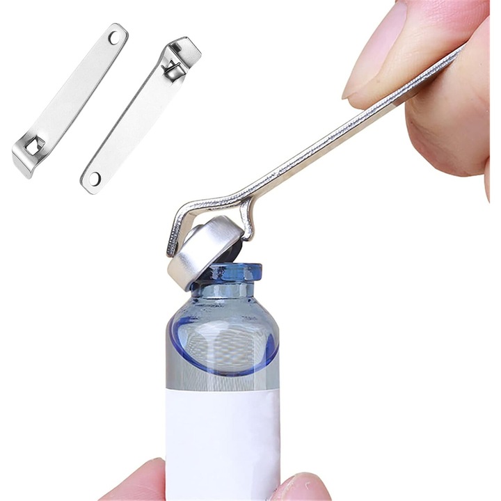 4 darab mini zsebkulcstartó üveg