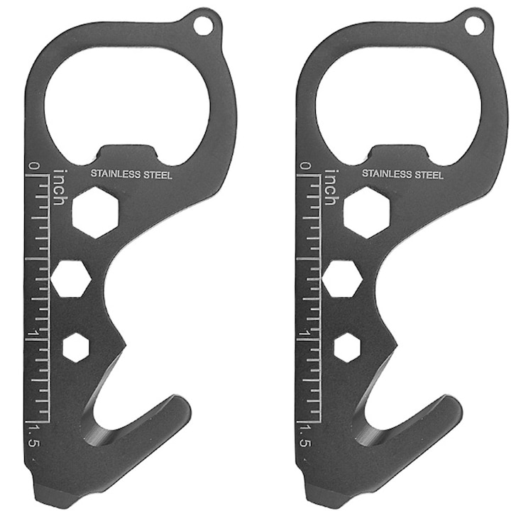 Multifunkciós villáskulcs szerszámok, AMRINUGL, rozsdamentes acél, rozsdaálló, kompakt kialakítás