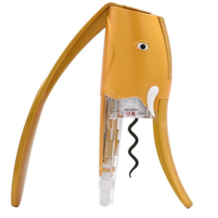 AMRINUGL mechanikus dugóhúzó, elegáns kialakítás, elem nélkül, professzionális és otthoni használatra