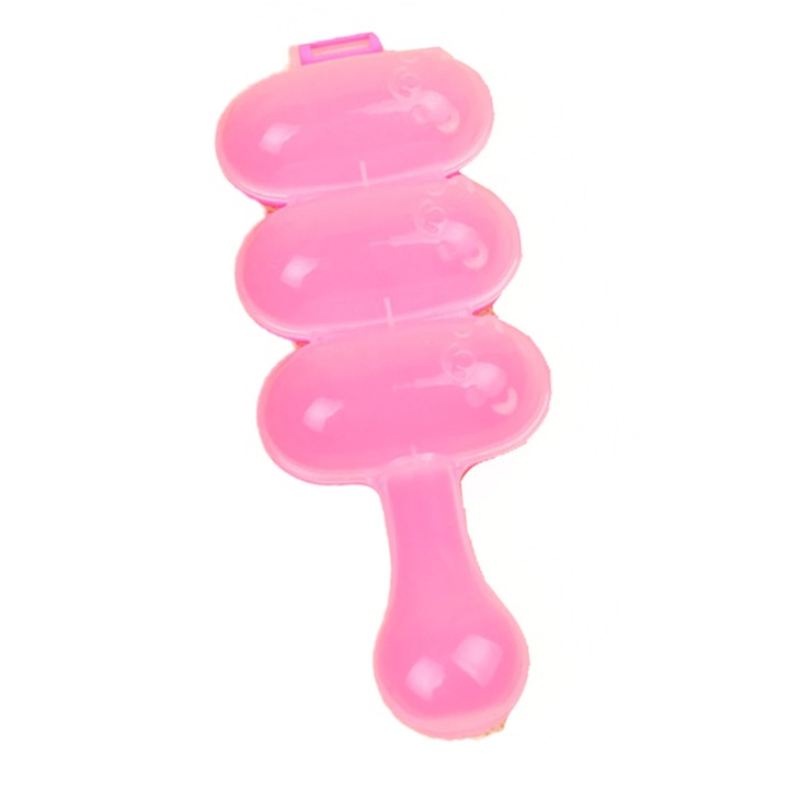 Enforose, rizsgolyó készítő, tapadásmentes, rózsaszín