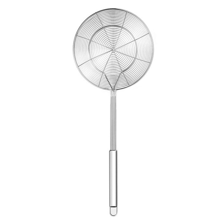 Jormftte rozsdamentes acél szűrő, 39x13.5cm, ezüst