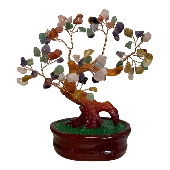 Copacel Feng Shui Decorativ, pietre semipretioase, 497-2, 18x17 cm