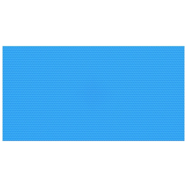 Соларен брезент за басейни, 7,32 × 3,66 м, персонализиран, UV защита, син, дебелина 0,3 мм