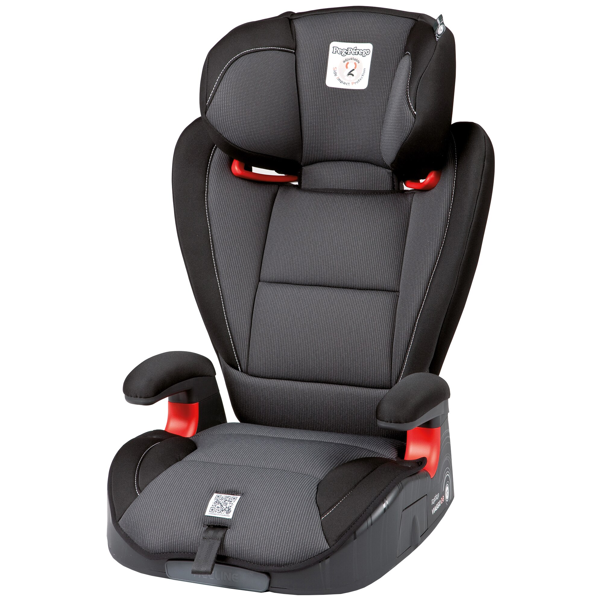 Scaun auto Peg Perego Viaggio Surefix 2-3, 15 - 36 kg, Negru