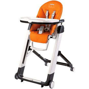 Scaun de masa 2 in 1 Peg Perego Siesta, Arancia Scaun de masa 2 in 1 Peg Perego Siesta, Arancia