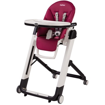 Scaun de masa 2 in 1 Peg Perego Siesta, Visiniu Scaun de masa 2 in 1 Peg Perego Siesta, Visiniu