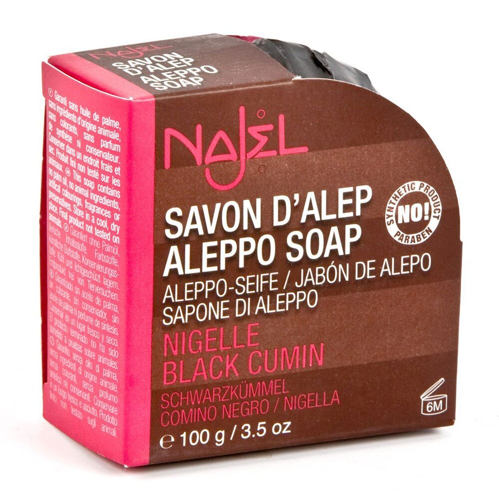Sapun de Alep chimion negru, Najel, 100g