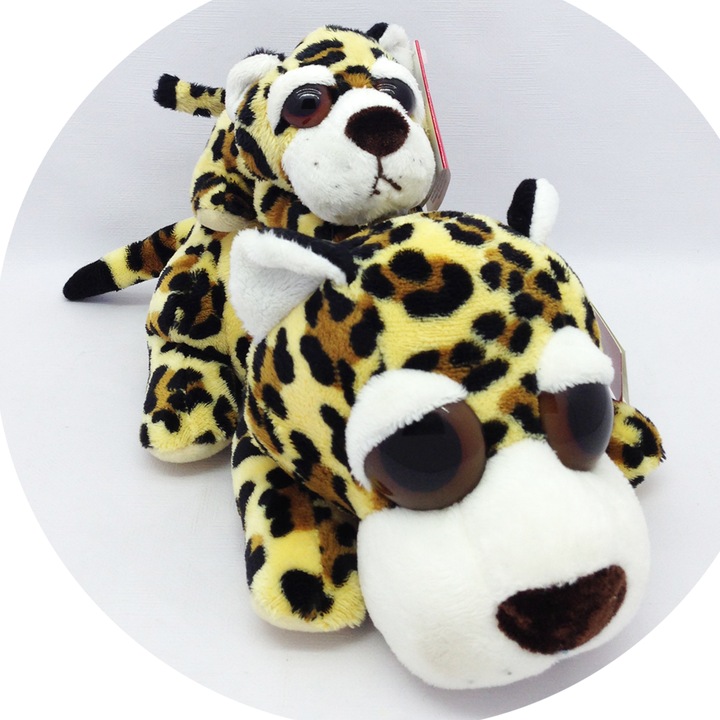 Jucarie de plus, Russ Berrie, Leopard si Baby Leopard